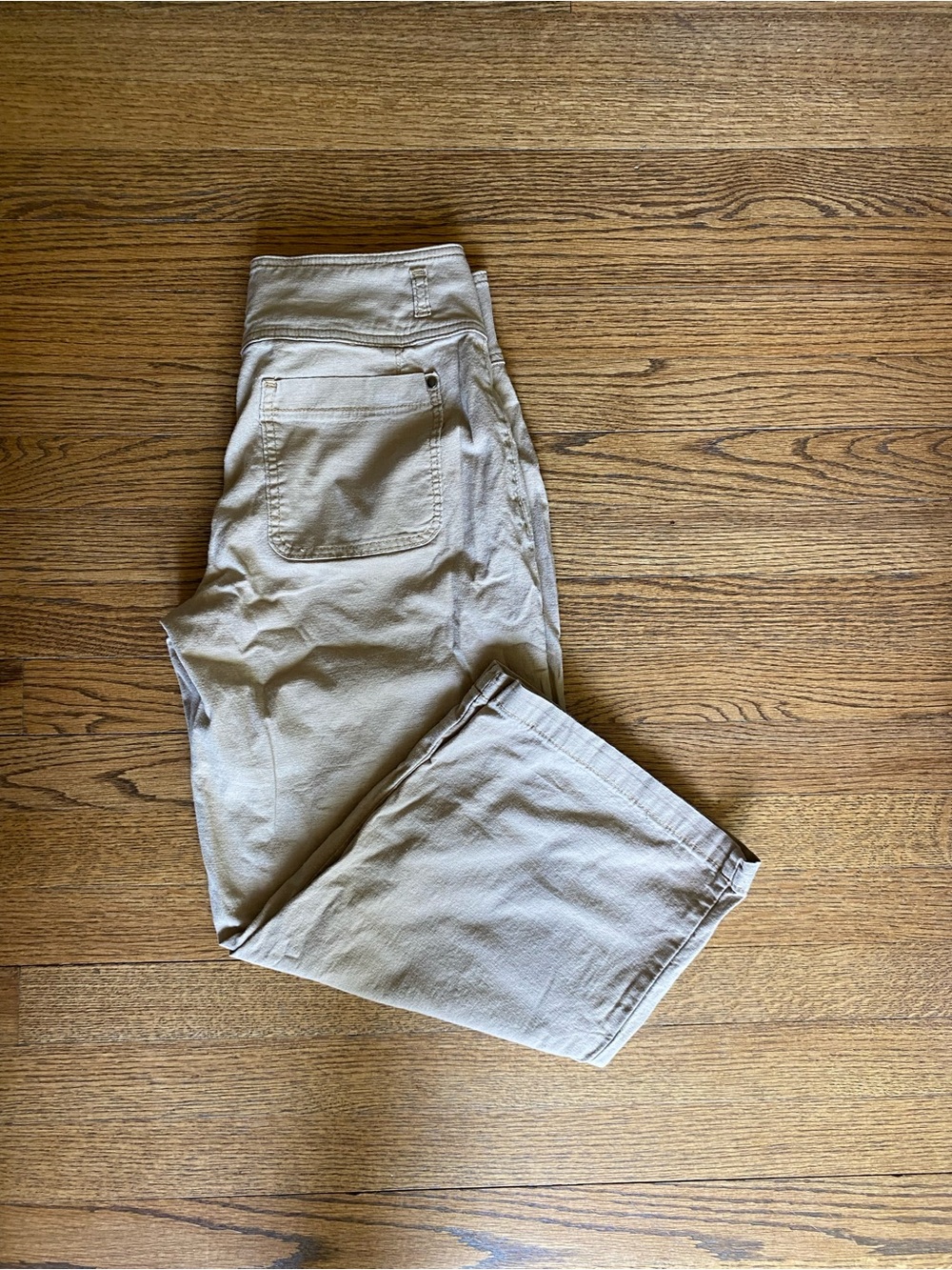 Khaki Capri Pants